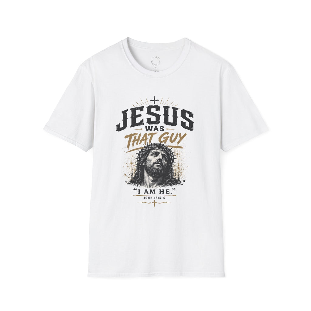 Jesus Was That Guy T-Shirt — Faith Graphic Tee with Crown of Thorns Design